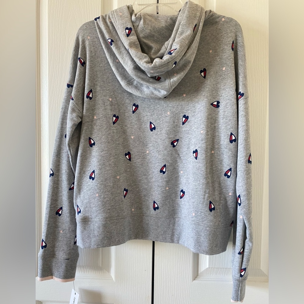 Women’s TOMMY HILFIGER SPORT Hoodie - Gray - Picture 5 of 7